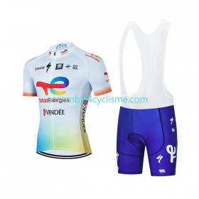 Tenue Maillot + Cuissard à Bretelles 2022 Team TotalEnergies N001